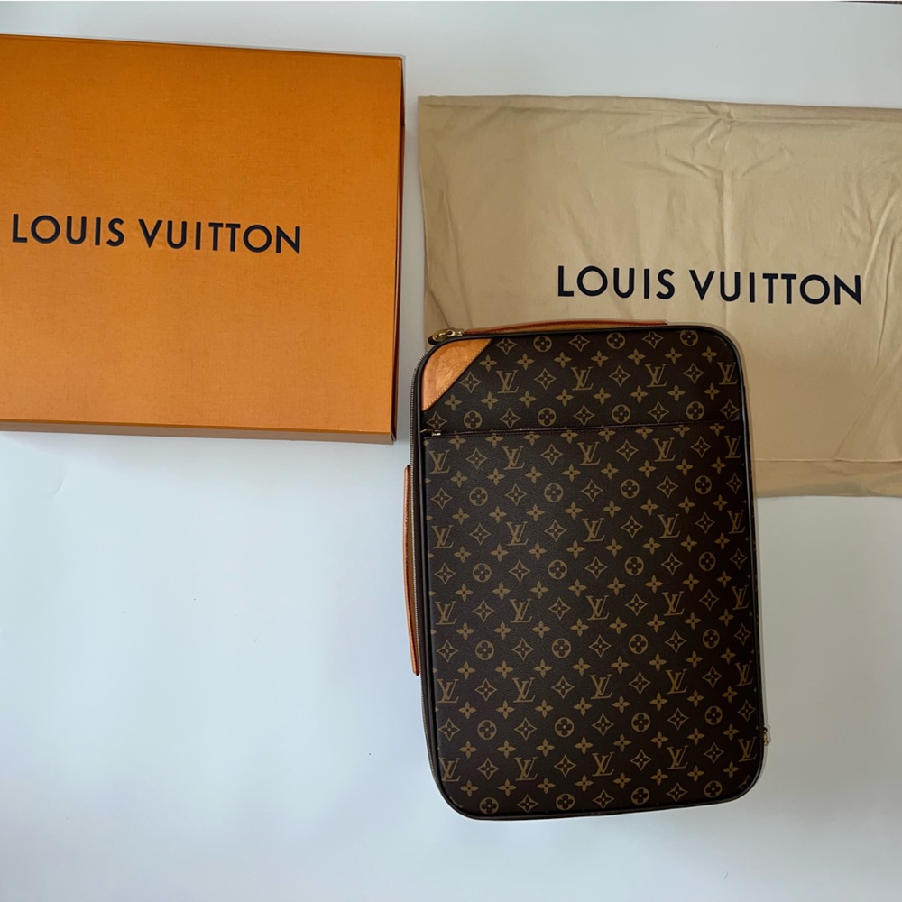 Louis Vuitton luggage with wheels